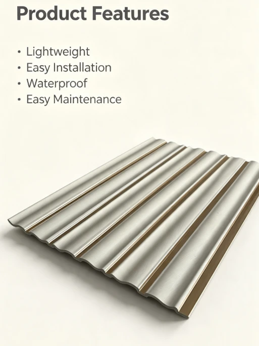 High Quality PS Wall Panel 3D Decorative Interior Wall Panels For Home Commercial Projects factory